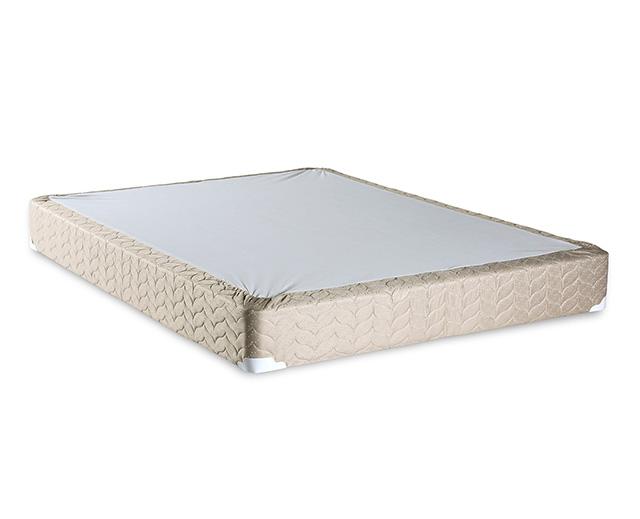 Lilium White/Brown Foundation, Full - Rebatta Home Store