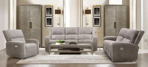VASILIOS Power Recliner, Taupe - Rebatta Home Store