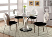 VALO Silver/Black Side Chair (2/CTN) - Rebatta Home Store