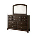 Litchville Brown Cherry Mirror - Rebatta Home Store