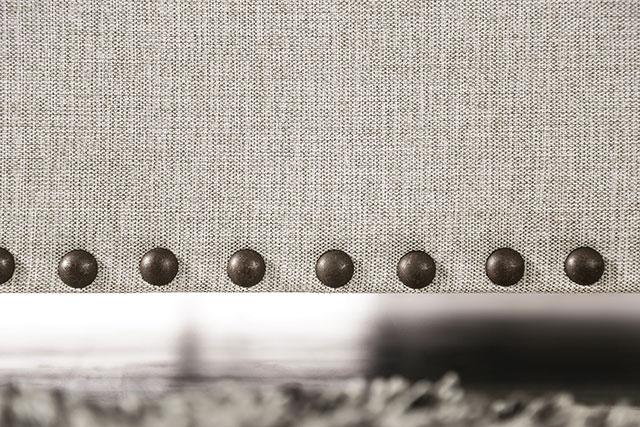 PICOTEE Sofa, Light Gray/Black - Rebatta Home Store