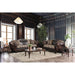 Quirino Light Brown/Dark Brown Sofa - Rebatta Home Store