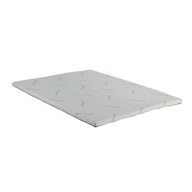 Ilene White Memory Foam Topper, E.King - Rebatta Home Store