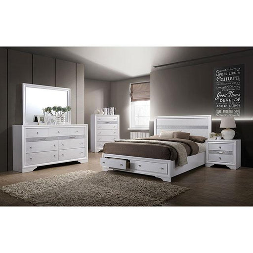 Chrissy White Dresser - Rebatta Home Store