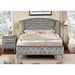 Alzir Gray Night Stand - Rebatta Home Store