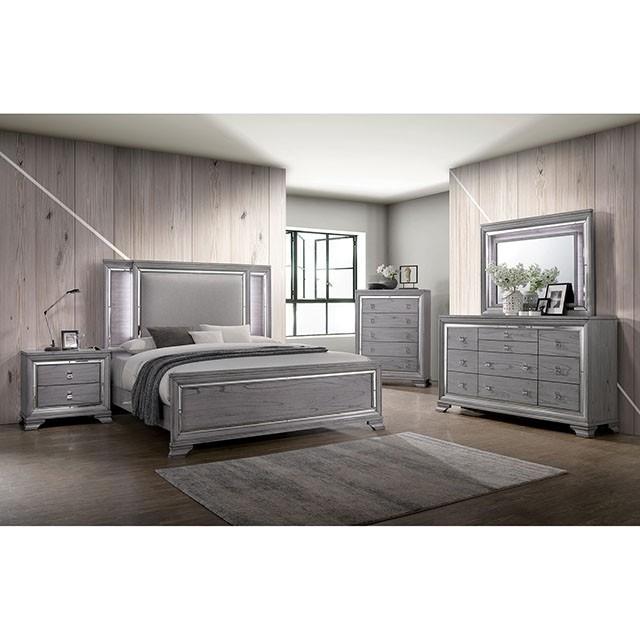 Alanis Light Gray Dresser - Rebatta Home Store