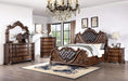 ESPARANZA Night Stand, Brown Cherry - Rebatta Home Store