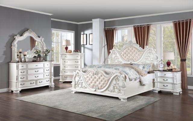 ESPARANZA Dresser, Pearl White - Rebatta Home Store
