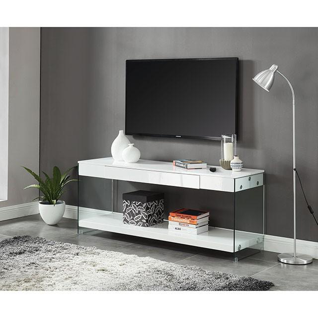 Sabugal White 60" TV Stand - Rebatta Home Store