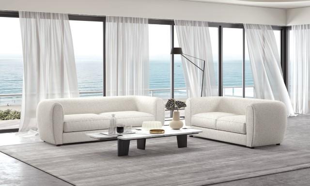 VERDAL Loveseat, Off-White - Rebatta Home Store