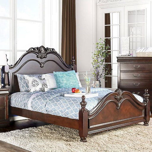 Mandura Cherry Queen Bed - Rebatta Home Store