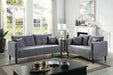 LYNDA Sofa w/ Pillows, Dark Gray - Rebatta Home Store