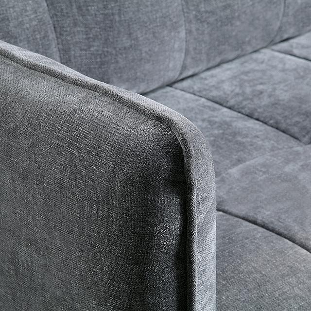 LYNDA Chair, Dark Gray - Rebatta Home Store