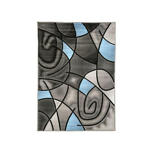 Sivas Charcoal Blue 8' X 10' Area Rug - Rebatta Home Store