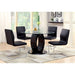 LODIA I Black/Silver Side Chair - Rebatta Home Store