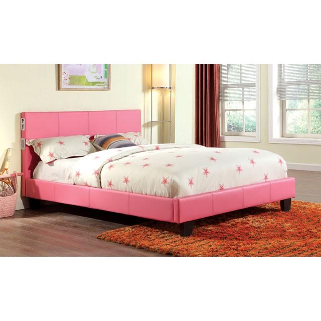 Evans E.King & Cal.King Bed Espressso, White, & Camel - Rebatta Home Store