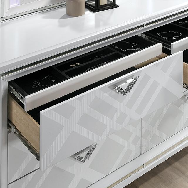 EMMELINE Dresser, White - Rebatta Home Store