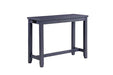 CAERLEON 3 Pc. Counter Ht. Table Set, Blue - Rebatta Home Store