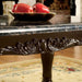 Brampton Espresso/Black Faux Sofa Table - Rebatta Home Store
