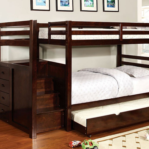 Pine Ridge Twin/Full Bunk Bed - Rebatta Home Store