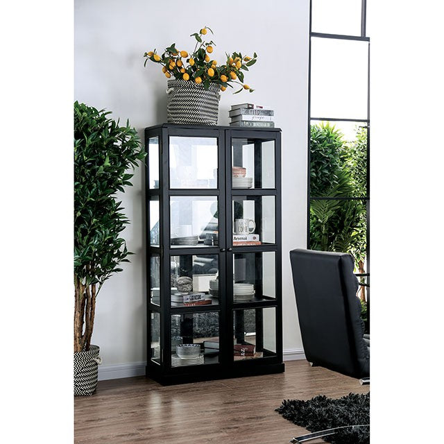 Vilas Black Curio Cabinet