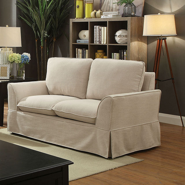 Maxine Love Seat Beige