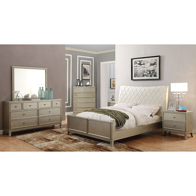 Enid Cal.King & Queen Bed - Rebatta Home Store