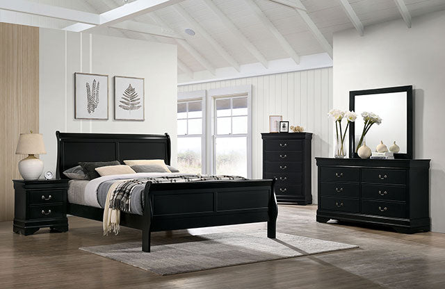 Louis Philippe Full Bed - Rebatta Home Store