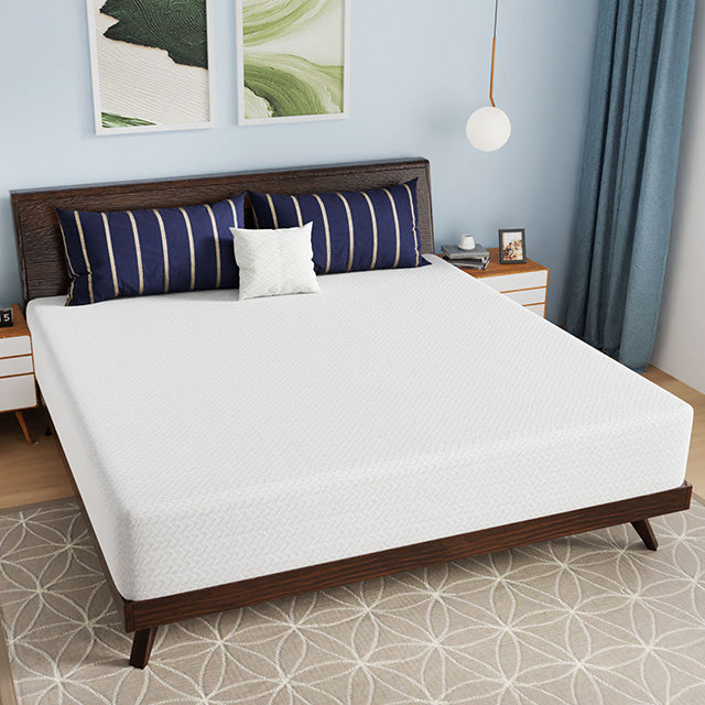 Nasturtium 12" E.King Bamboo Charcoal Infused Memory Foam