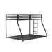 Rothwell Metal Bunk Bed Twin/ Full - Rebatta Home Store