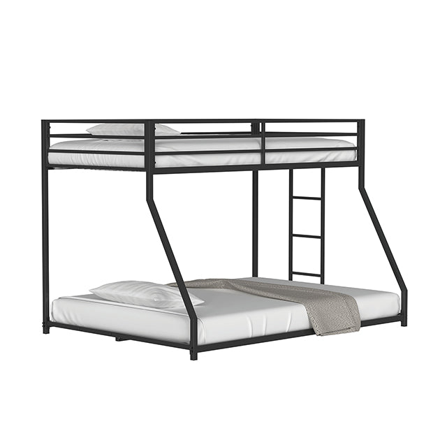 Rothwell Metal Bunk Bed Twin/ Full - Rebatta Home Store
