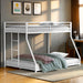 Rothwell Metal Bunk Bed Twin/ Full - Rebatta Home Store