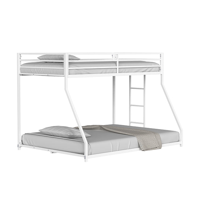 Rothwell Metal Bunk Bed Twin/ Full - Rebatta Home Store