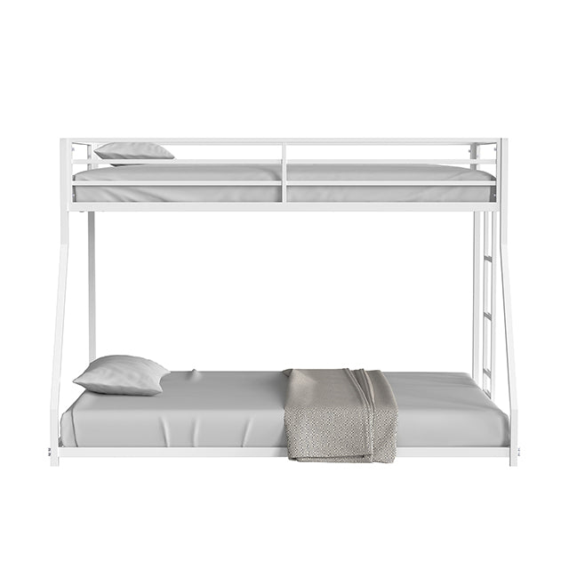Rothwell Metal Bunk Bed Twin/ Full - Rebatta Home Store