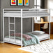Rothwell Metal Bunk Bed Twin/ Full - Rebatta Home Store