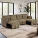 Denholme U-Sectional w/ Pull Out - Rebatta Home Store
