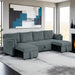 Denholme U-Sectional w/ Pull Out - Rebatta Home Store